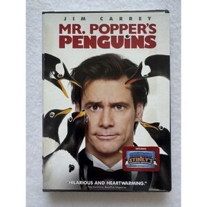 Mr. Popper's Penguins DVD NEW Sealed | Jim Carrey Family Comedy